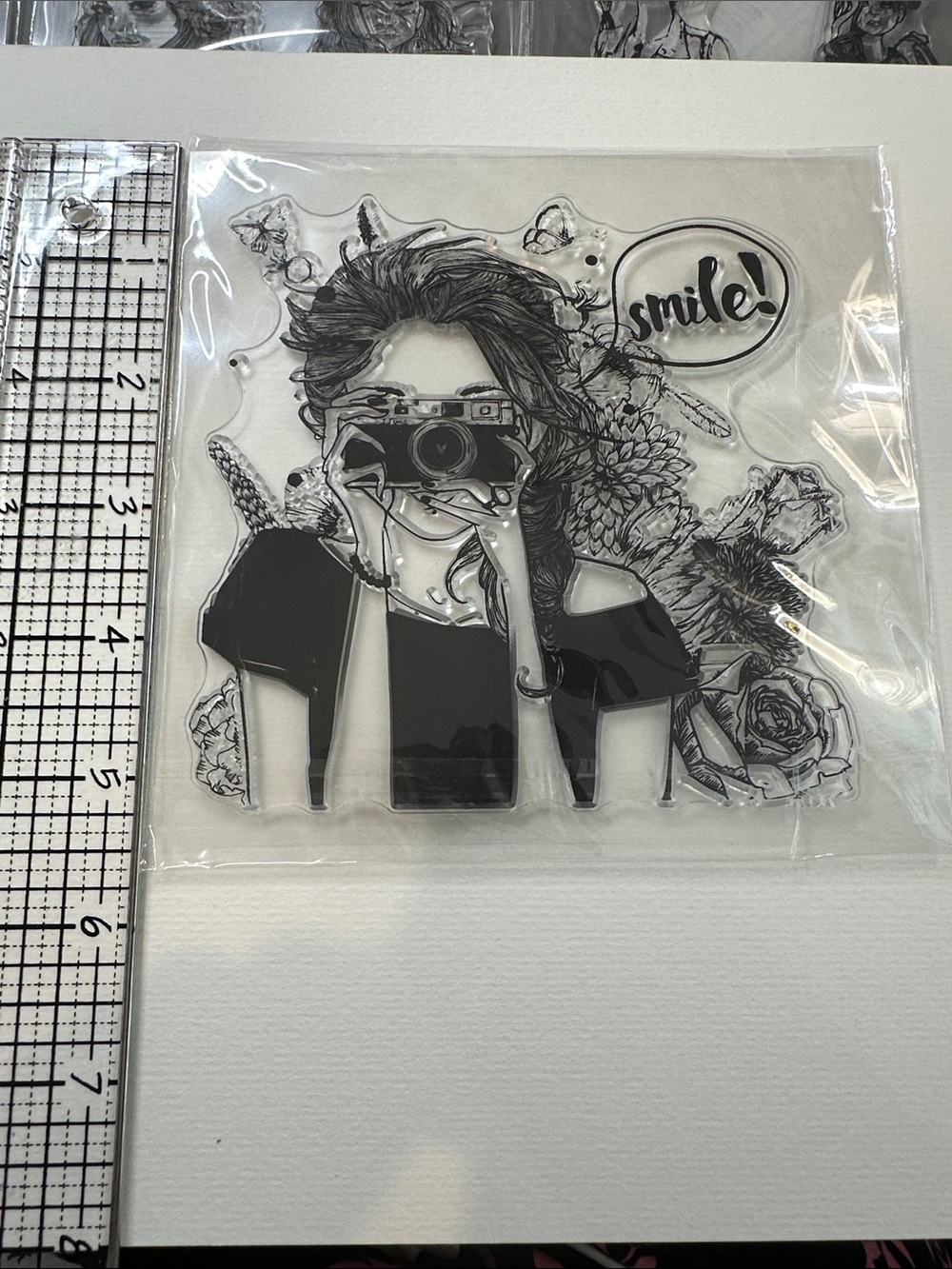 Girl/Women clear stamps!